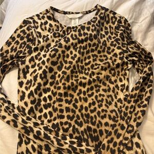 H&M Animal Print Top